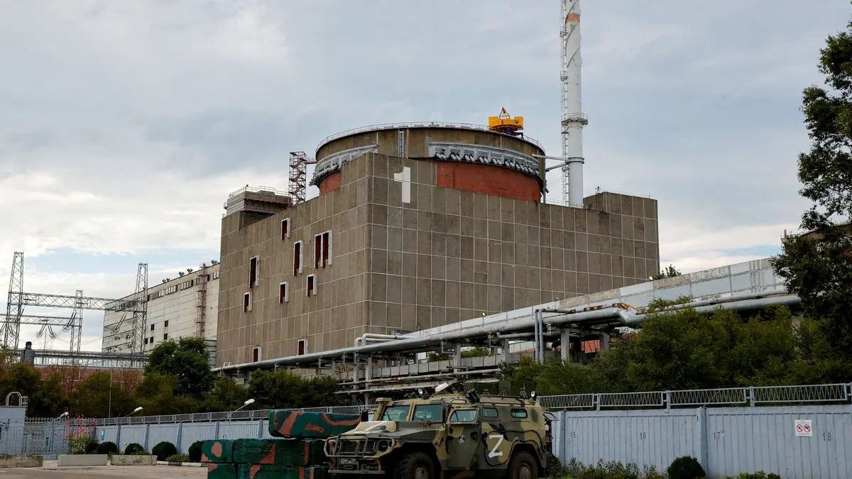 Explosions are heard near the Zaporizhia Nuclear Power Plant